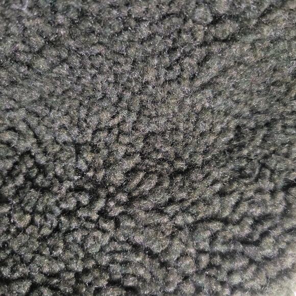 Anine Bing Ryder Faux Fur Jacket Green Olive Sherpa Teddy Plush Zip Front Small - Picture 11 of 16